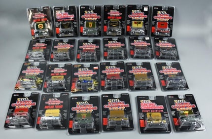 (24) 1996-97 Racing Champions Die-Cast Assortment-MOC-NOS
