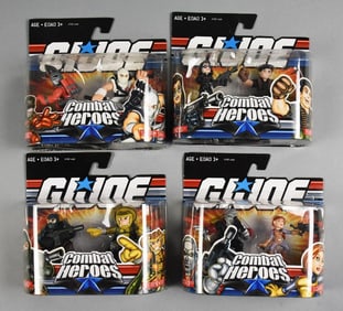 2008 Hasbro GI Joe Combat Heroes Full Set-2-Packs-MOC-NOS