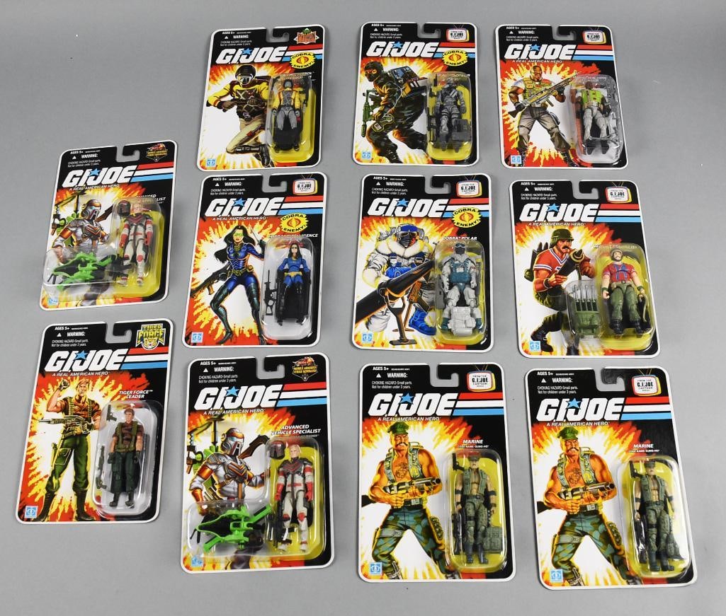 (11) 2007-08 Hasbro GI Joe Action Figures - MOC-NOS (1 of 3)