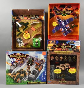 (4) 1993 Military Muscle Men San Francisco Toymakers -NOS