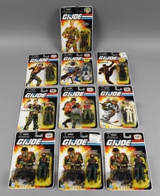 (10) 2008 GI Joe Action Figures Hasbro MOC-NOS