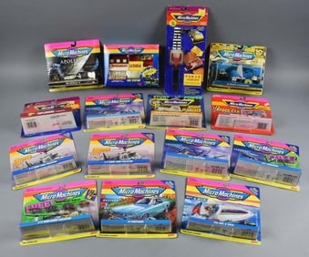 (15) 1980s-90s Galoob Micro Machines Assortment-MOC-NOS