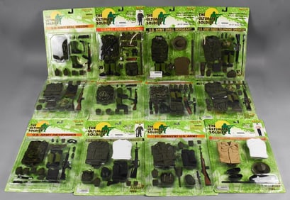 (12) 1997 Ultimate Soldier Accessories 21st C -MOC-NOS