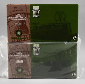 (2) NEW Hallmark Lionel 2332 Pennsylvania Electric Locomotives "O" MIB