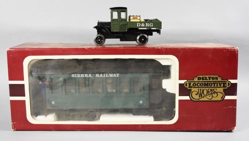 Delton Locomotive Works 1927 Ford & Mack Rail Bus-Boxed