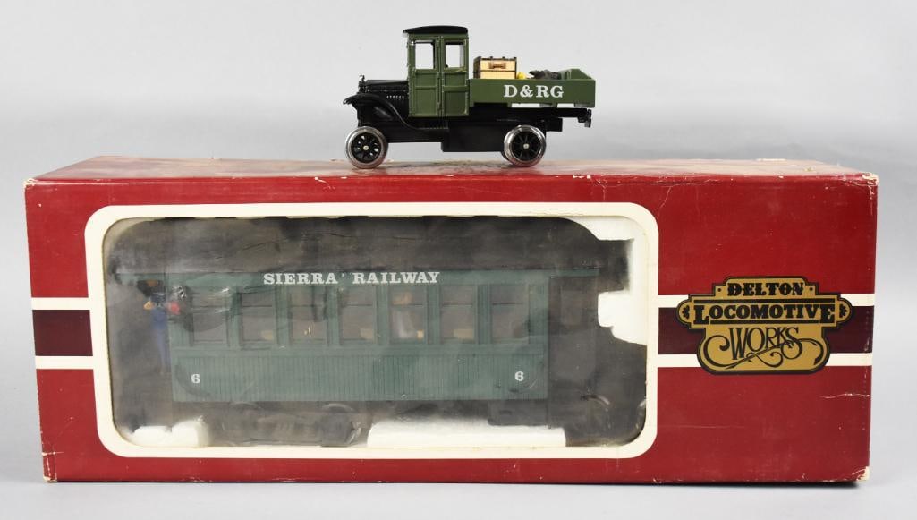Delton Locomotive Works 1927 Ford & Mack Rail Bus-Boxed (1 of 6)