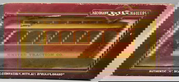 Bachmann Big Hauler United Traction Co Streetcar-MIB
