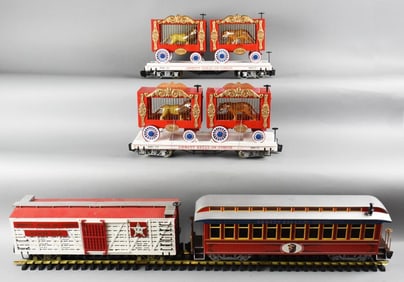 Bachmann G Scale Emmett Kelly Jr Circus Train Car Set