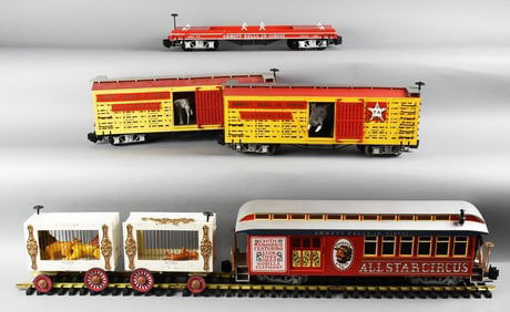 Bachmann G Scale Emmett Kelly Jr Circus Train Car Set