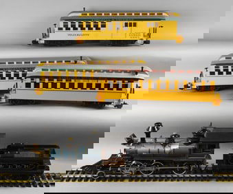 Baldwin Locomotive Works Virginia & Truckee Train Set