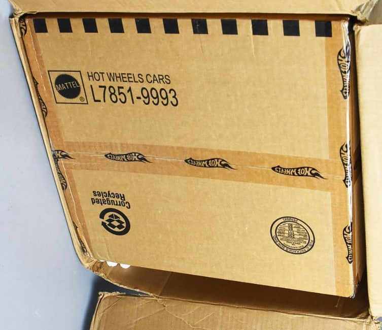 2007 Hot Wheels Complete Set Mainline Set Factory Sealed Box: 2007 Hot Wheels Factory-Sealed Mainline Set Mattel Product Code: L7851-9993 Status: Factory Sealed Packaging: Original Mattel Hot Wheels shipping carton with Hot Wheels logo tape This complete 2007 Ho