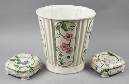 Sherle Wagner - Allison Hunter Hand Painted Ceramics
