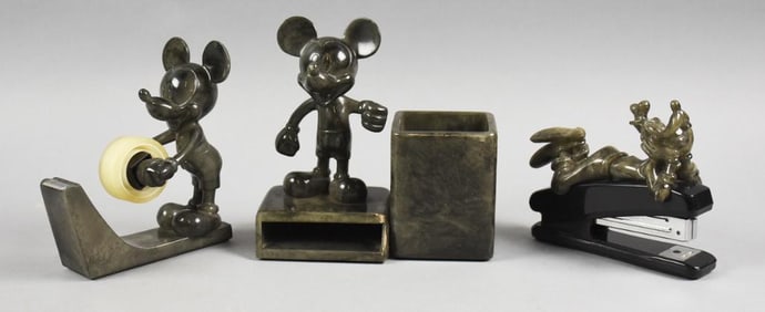 Vintage Disney Mickey  Mouse Desk Accessories