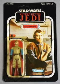 1983 Star Wars General Madine ROTJ 77 B-Unpunched-MOC-NOS