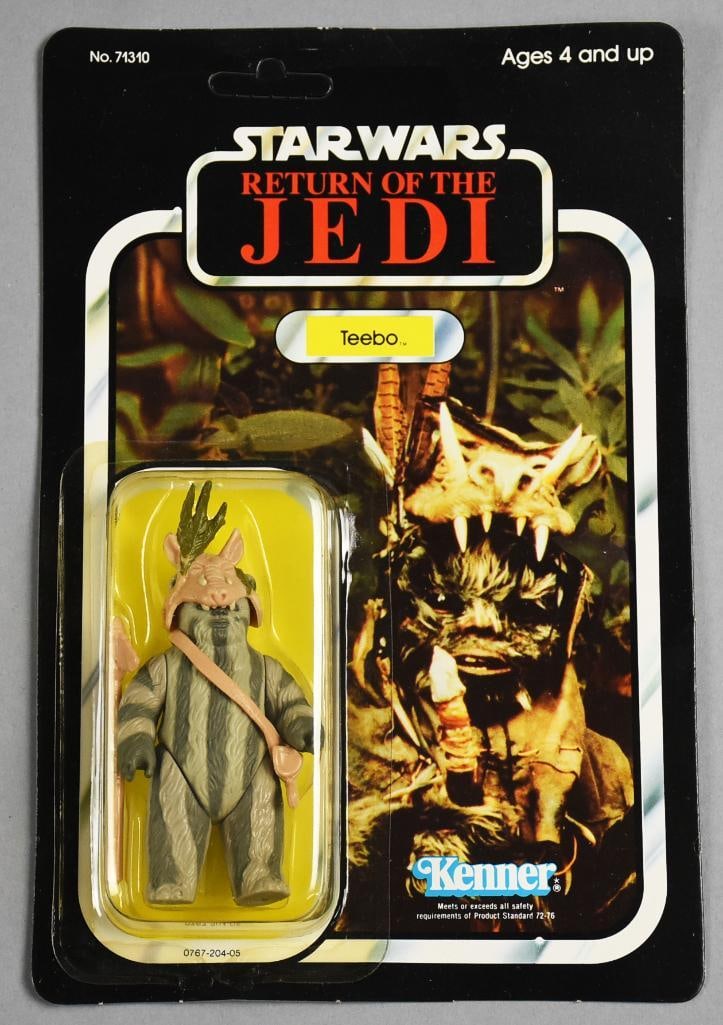 1983 Kenner Star Wars Teebo ROTJ 77 Back-Unpunched-MOC-NOS (1 of 5)