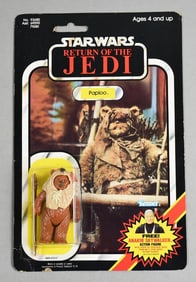 1984 Kenner Star Wars Paploo ROTJ 79B Back NOS