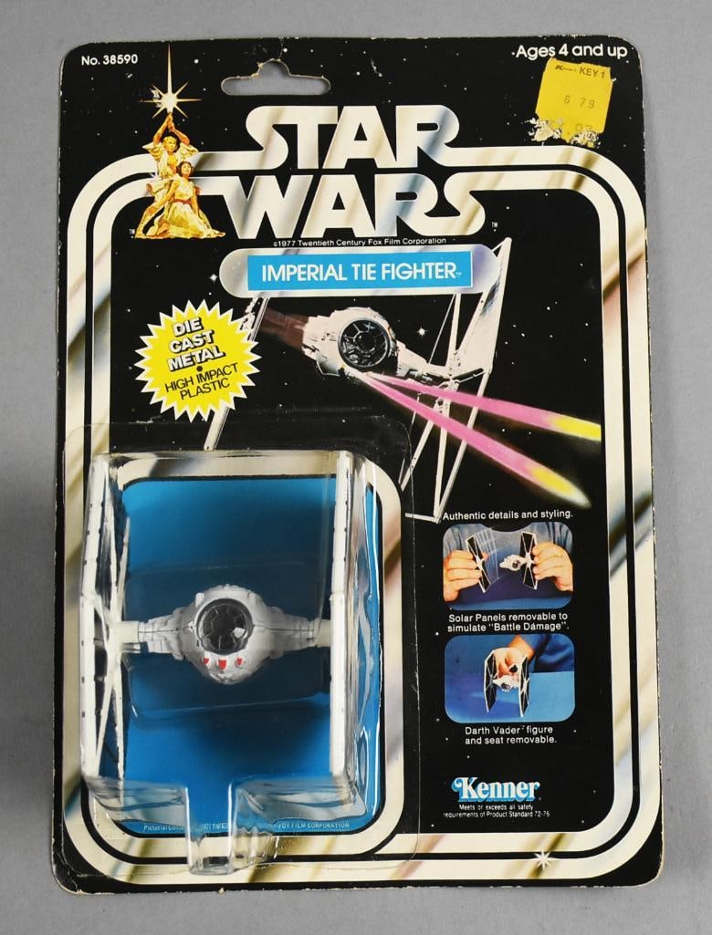 1978 Kenner Star Wars Imperial TIE Fighter 21 Back-MOC-NOS (1 of 4)