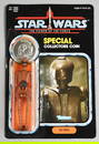 1984 Kenner Star Wars Power of the Force  EV-9D9 Coin 92 A Back