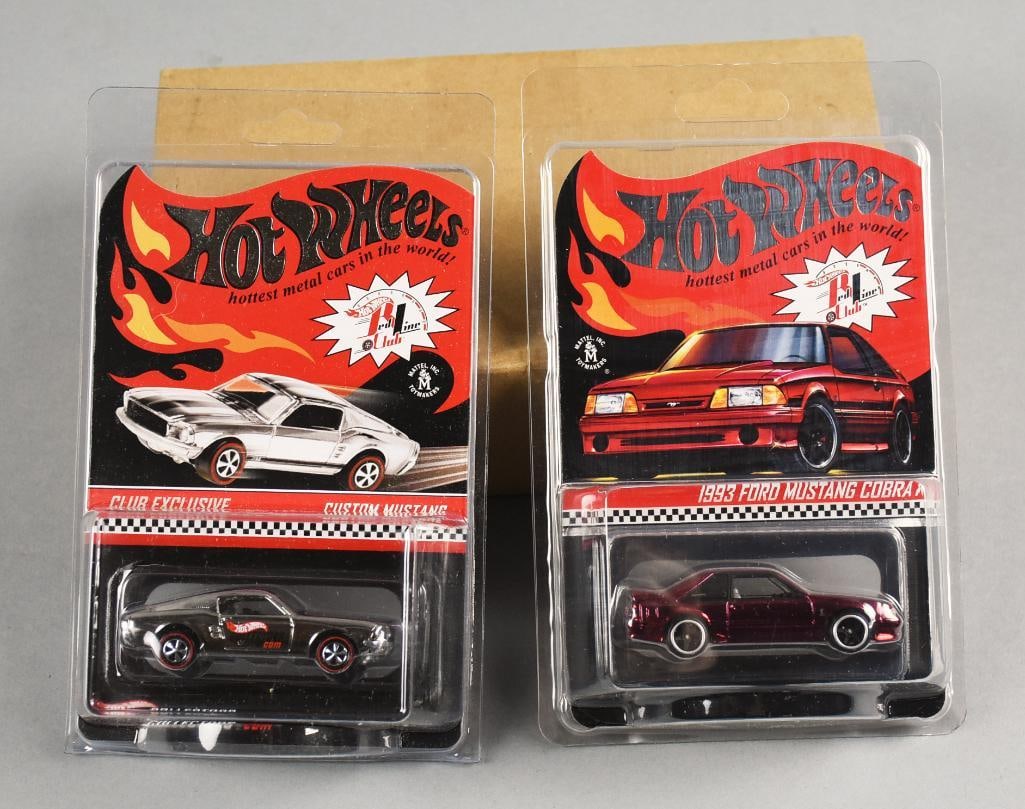 2002, 21 Mattel Hot Wheels RLC Mustang Ltd Ed - MOC-NOS (1 of 6)