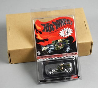 2009 Mattel Hot Wheels Honky Tonk Hot Rod MOC-NOS
