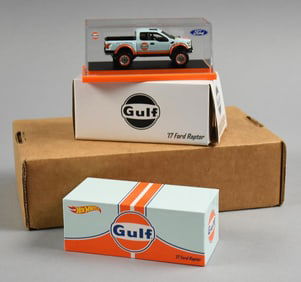 2018 Hot Wheels Gulf '17 Ford Raptor 9371/10000-MIB-NOS