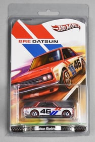 2013 Mattel Hot Wheels Vintage Racing Bre Datsun Bluebird-NOS