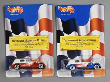 1992 Hot Wheels 25th Anniv Museum American Heritage-MOC-NOS