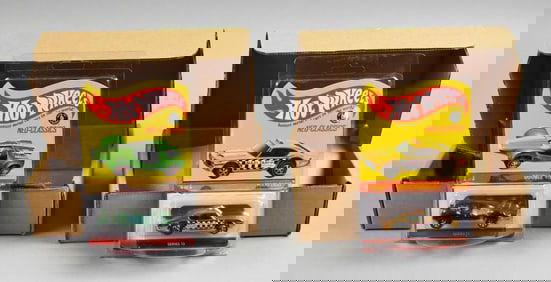 (2) 2011, 13 Hot Wheels Neo-Classics, MOC-NOS