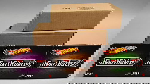 (3) 2021 Mattel Hot Wheels Real Riders Wheel Packs-MIB-NOS