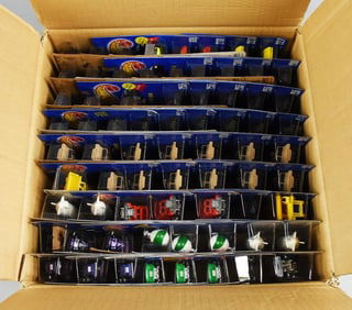(71) 1990s Mattel Hot Wheels - Factory Shipping Box-MOC-NOS