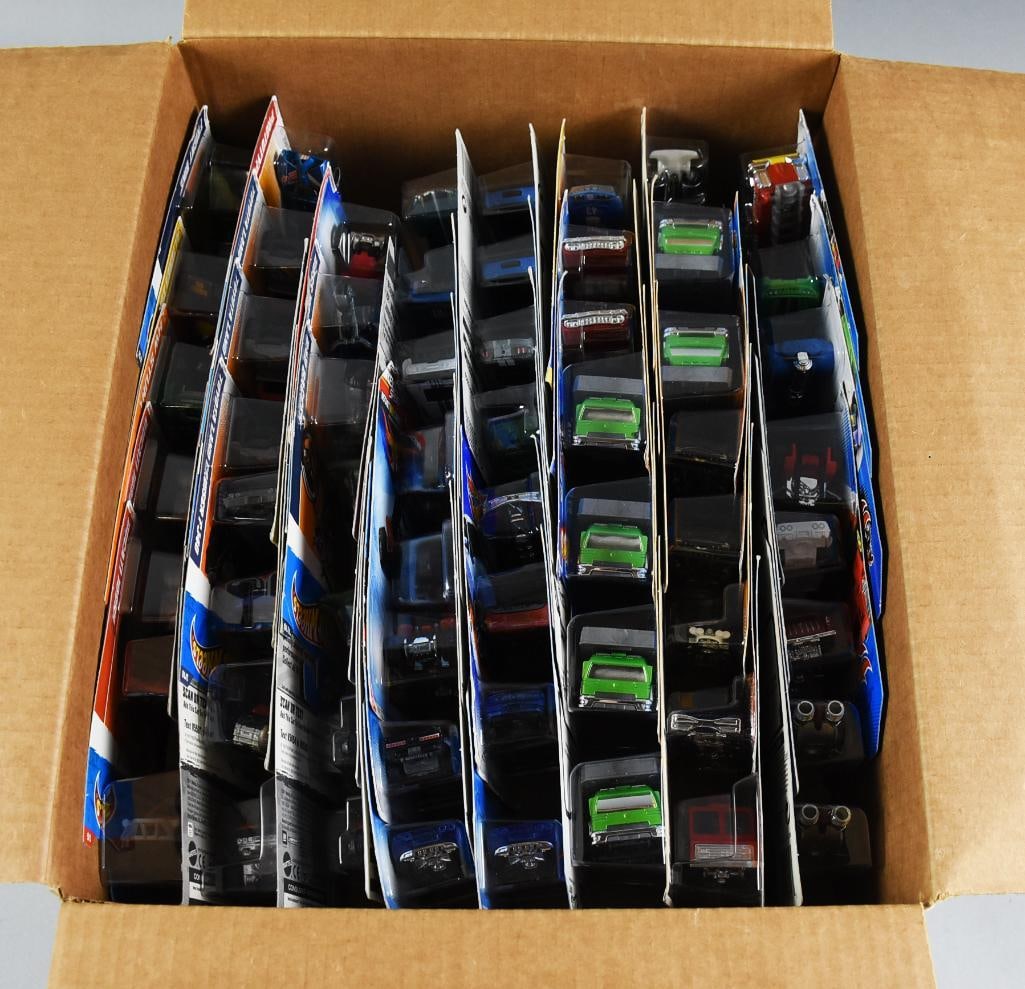 (127) 2000s Mattel Hot Wheels Die-Cast-Unsorted-MOC-NOS: Lot is 127 2000s Mattel Hot Wheels Die-Cast-Unsorted-MOC-NOS. Single owner collection from the largest toy collector on the West Coast.