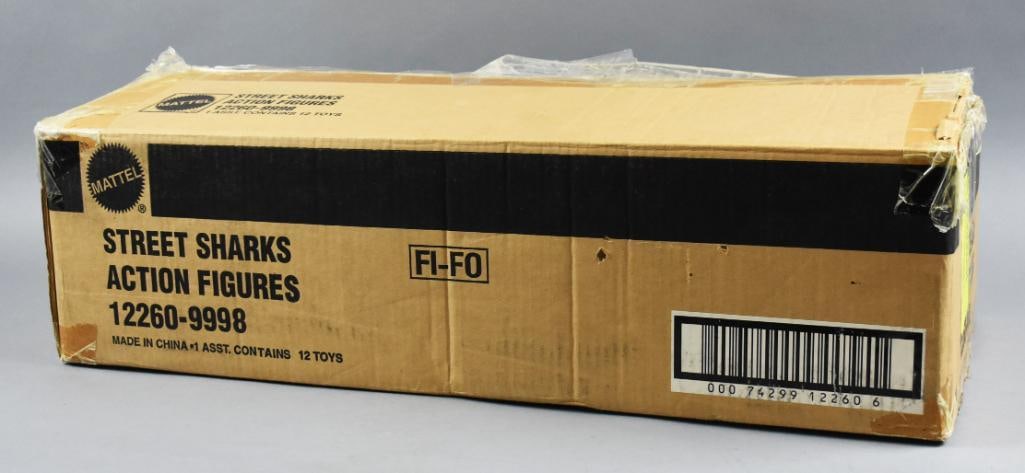 Mattel Hot Wheels Street Sharks Empty Shipping Box: Lot is a Mattel Hot Wheels Street Sharks Empty Shipping Box. Single owner collection from the largest toy collector on the West Coast.