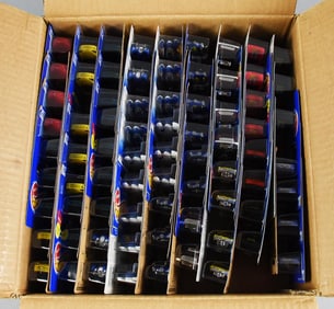 (75) 1991-94 Mattel Hot Wheels Basic Asst. Shipping Case-NOS