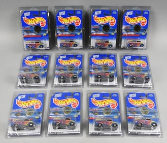 (12) 1998 Hot Wheels Trailer Edition Dairy Delivery-NOS