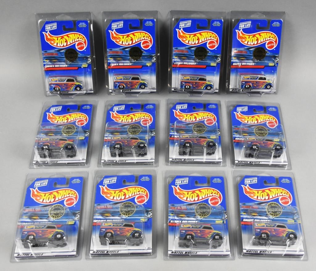 (12) 1998 Hot Wheels Trailer Edition Dairy Delivery-NOS (1 of 4)