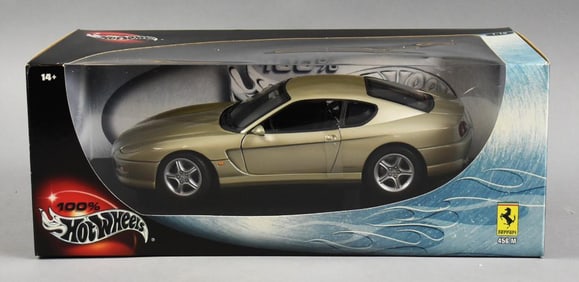 2000 100% Hot Wheels Ferrari 456M 1:18 Scale-MIB-NOS