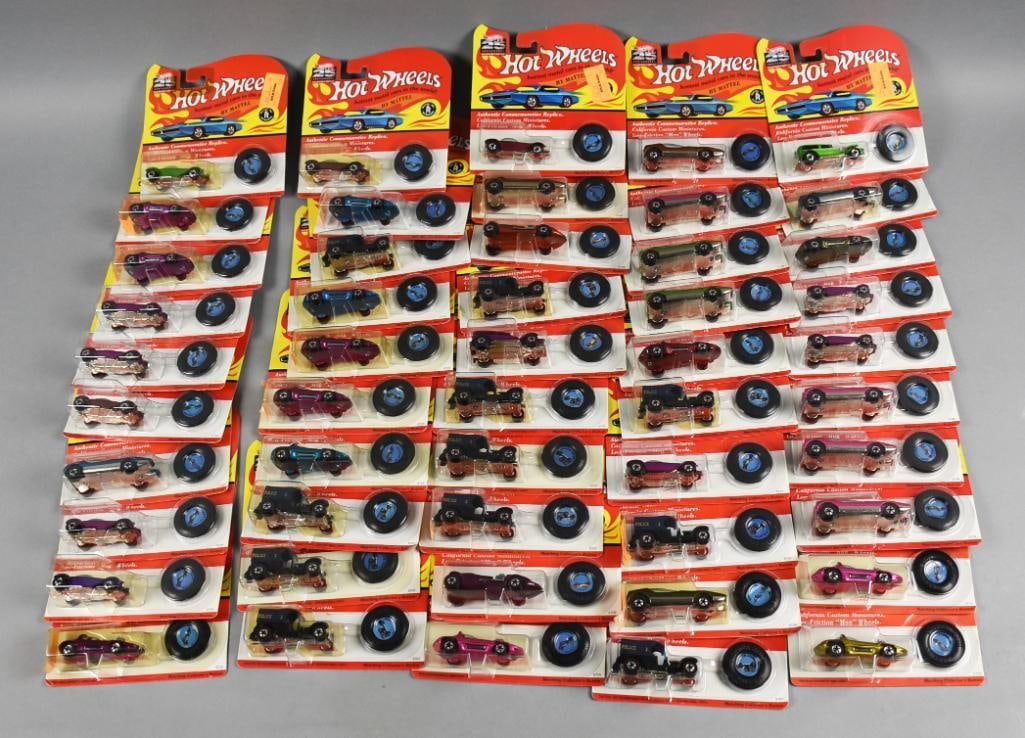 (50) 1992 l Hot Wheels 25th Anniversary Diecast-MOC-NOS (1 of 2)