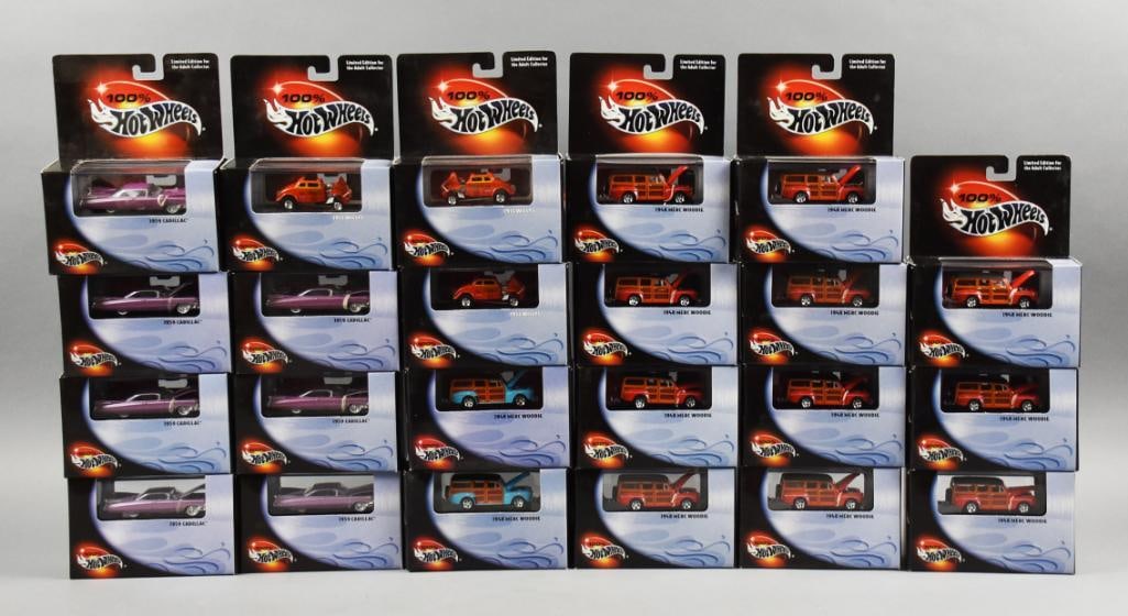 (23) 2000  Hot Wheels 100% Hot Wheels Die-Cast-MOC-NOS (1 of 3)