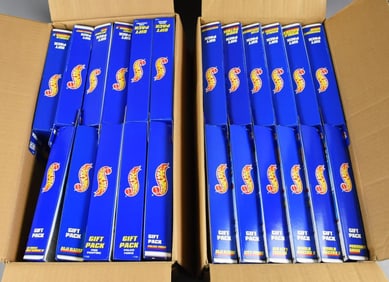(2) 1990s Hot Wheels 5 Car Gift Sets Factory Cases-NOS