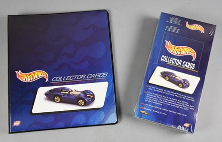 1999 l Hot Wheels Collector Card Set w/ Binder-MIP-NOS
