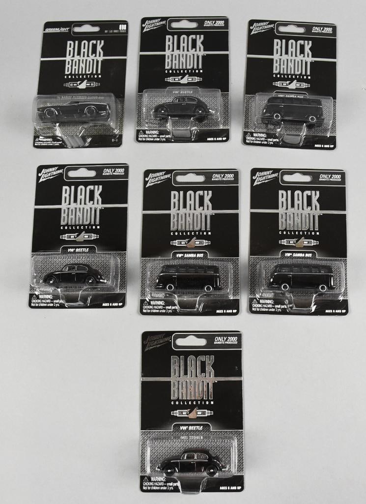 (7) 2003 Johnny Lightning Black Bandit Die-Cast-MOC-NOS (1 of 3)