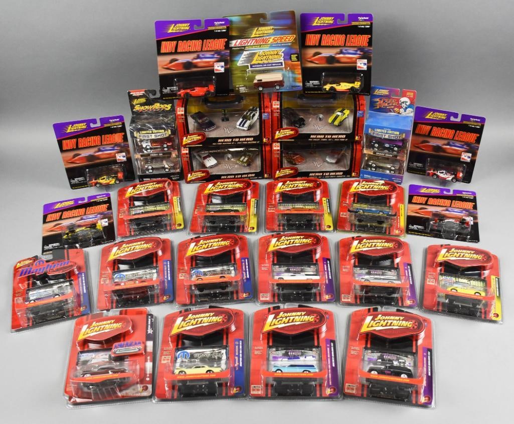 (27) 1990s-2000s Johnny Lightning Die-Cast Assortment-NOS (1 of 8)