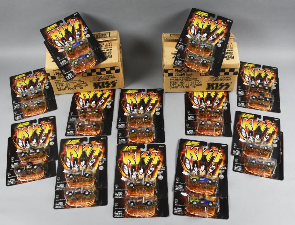 1999  Kiss Album Cover Johnny Lightnings Orig Shipping Cases (1 of 3)