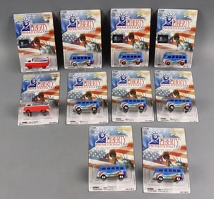 (10) 2002-03 Johnny Lightning Liberty Promotions VWs-NOS