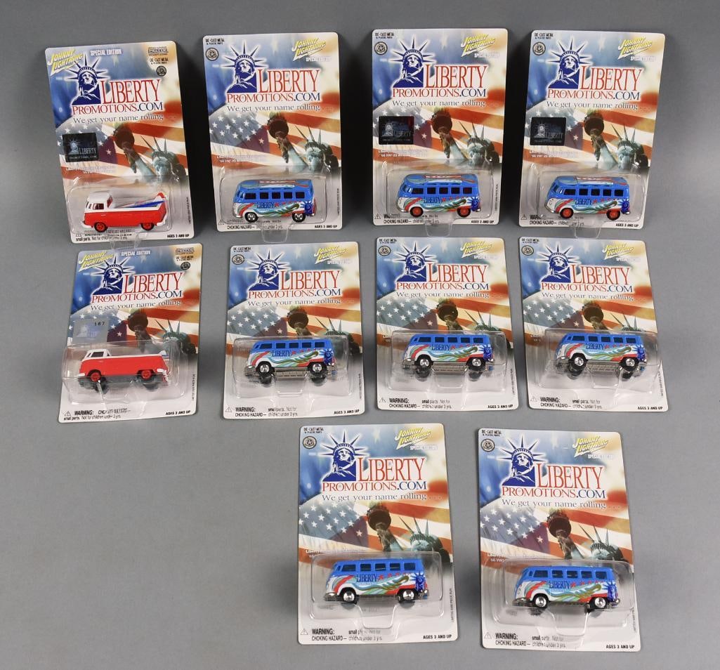 (10) 2002-03 Johnny Lightning Liberty Promotions VWs-NOS (1 of 4)