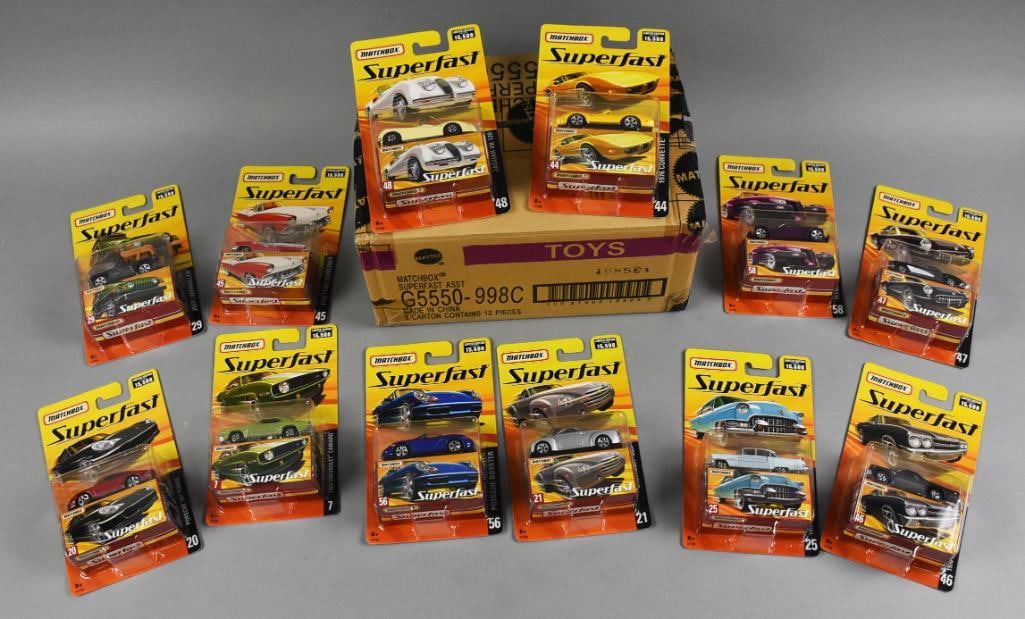 2005 Matchbox Superfast - Original Shipping Box (1 of 6)