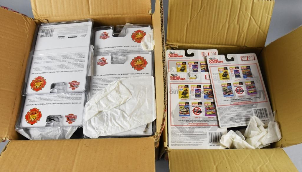 (2) 1998-99 Racing Champions Factory Cases - MOC-NOS (1 of 7)