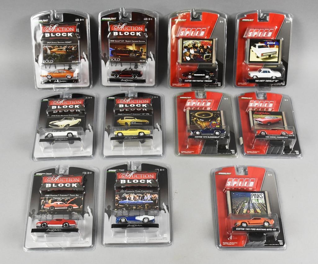 (11) 2008 Greenlight Auction Block & Speed Die-Cast-MOC-NOS (1 of 4)