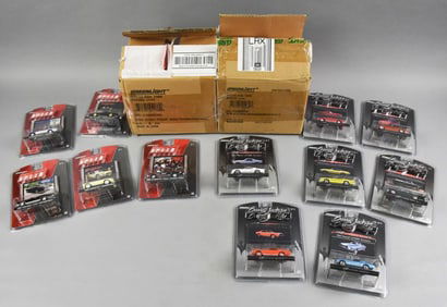 (2) 2000s Greenlight - Factory Shipping Cases- MIB-NOS