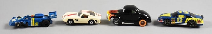 (4) Vintage Tyco, A/FX and More Slot Cars Loose